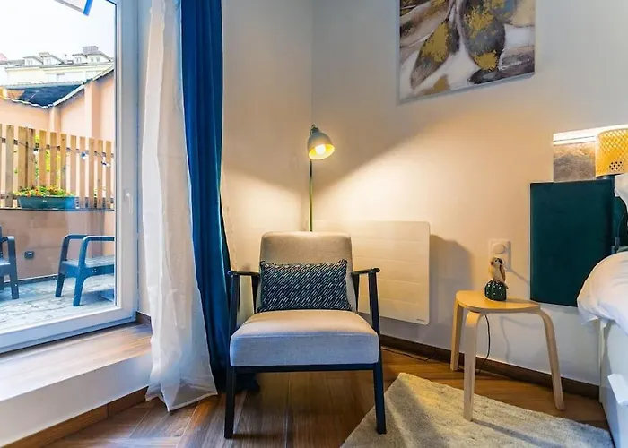 アパート Le Jardin De L'hyser *